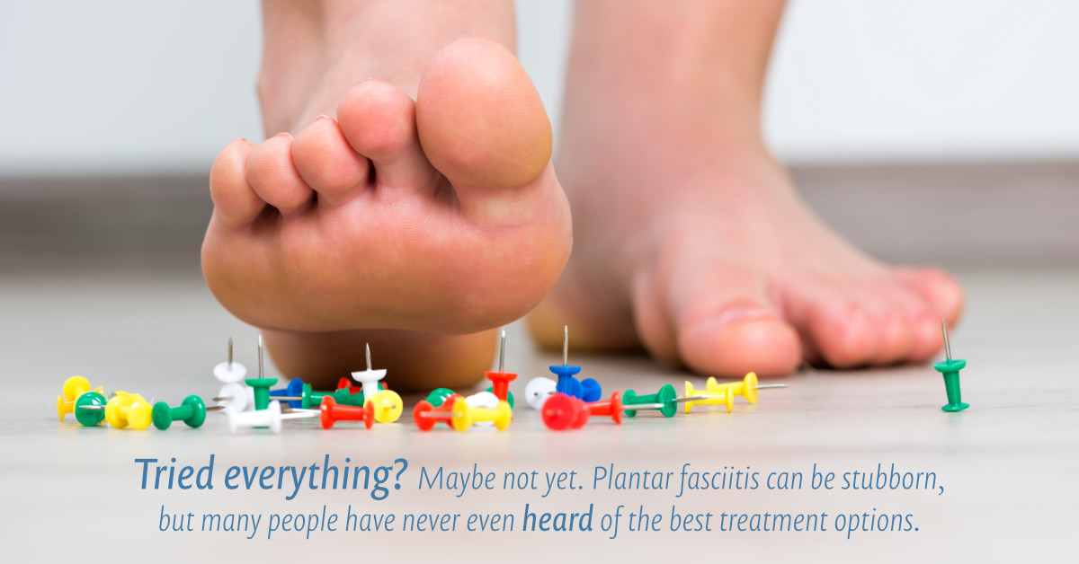 What Works for Plantar Fasciitis? What Doesn't? Why?