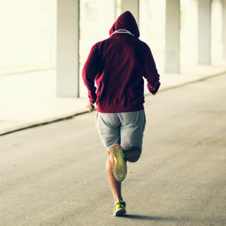 Photo of a male runner.
